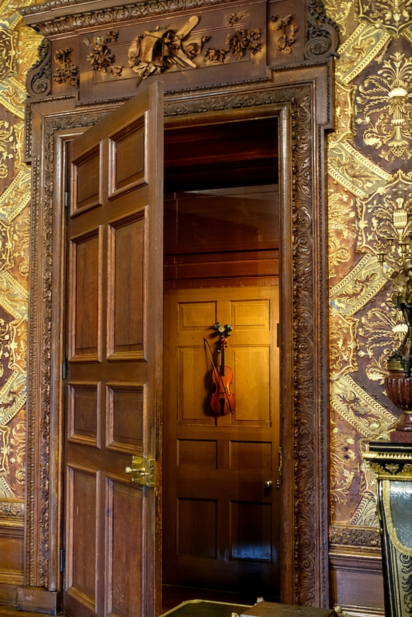 Doorway_with_tromope_l'oeil_violin_by_Jan_van_der_Vaart,_1700s_-_State_Music_Room,_Chatsworth_House_-_Derbyshire,_England_-_DSC03207